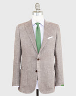 Load image into Gallery viewer, Virgil No. 2 Jacket Brown/Sand Linen Twill