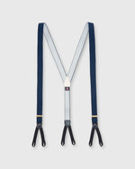 Load image into Gallery viewer, Narrow Braces Navy