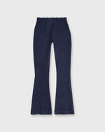 Load image into Gallery viewer, Faye Flare Cropped Pant Indigo Stretch Denim
