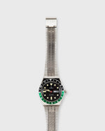 Load image into Gallery viewer, Q Timex Reissue Watch Silver/Black/Green