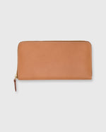 Load image into Gallery viewer, Zip Wallet Natural Leather