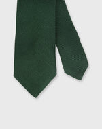 Load image into Gallery viewer, Silk Fino Grenadine Tie Hunter Green
