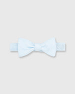 Load image into Gallery viewer, Cotton Woven Bow Tie Light Blue Melange