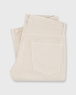 Load image into Gallery viewer, Slim Straight 5-Pocket Pant Stone Canvas