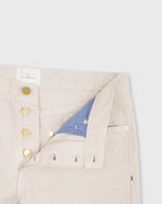 Load image into Gallery viewer, Slim Straight 5-Pocket Pant Stone Canvas
