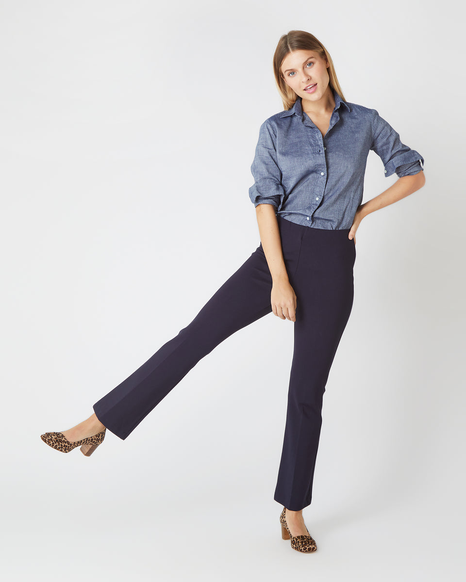 Faye Cropped Sailor Pants, Pants & Leggings