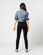 Load image into Gallery viewer, Faye Legging Pant in Black Ponte Knit
