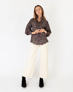 Load image into Gallery viewer, Anaya Popover Shirt in Berry Bittersweet Liberty Fabric