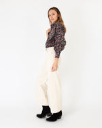 Load image into Gallery viewer, Anaya Popover Shirt in Berry Bittersweet Liberty Fabric