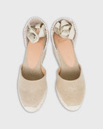 Load image into Gallery viewer, Low Carina Espadrille Sand Canvas