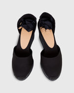 Load image into Gallery viewer, Low Carina Espadrille Black Canvas/Black Jute