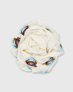Load image into Gallery viewer, Eyes On You Scarf Ivory/Multi