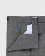 Load image into Gallery viewer, Pleated Dress Trouser Mid-Grey High-Twist