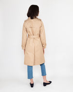 Load image into Gallery viewer, Greta Trench Coat Beige

