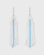 Load image into Gallery viewer, Arrow Earrings White