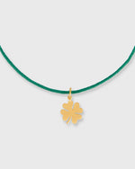 Load image into Gallery viewer, Trefle Charm Bracelet Gold/Assorted Color Cord