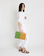 Load image into Gallery viewer, Small Grenada Bag Parrot Green/Cinnamon