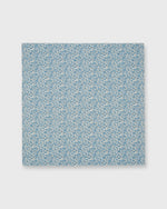 Load image into Gallery viewer, Bandana Steel Blue Chamomile Liberty Fabric
