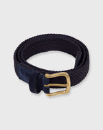 Load image into Gallery viewer, 1.25&quot; Woven Elastic Belt in Navy
