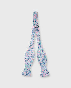 Cotton Bow Tie Pink/Sky/Navy Speckled Print