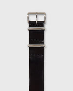 Load image into Gallery viewer, One-Piece Watch Strap Black Leather