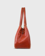 Load image into Gallery viewer, Alissa Satchel Bag in English Tan Leather
