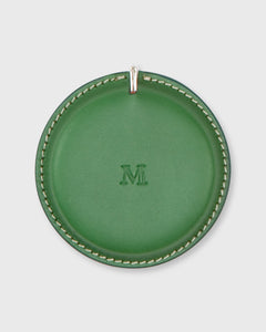 Tape Measure in Green Leather