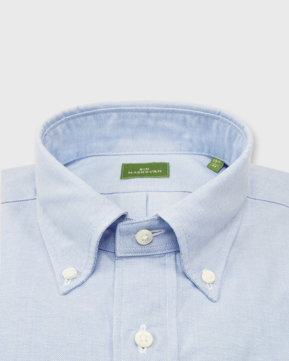 Button-Down Dress Shirt in Blue Oxford | Shop Sid Mashburn