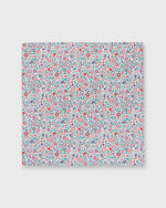 Load image into Gallery viewer, Bandana in Cyan Godinton Garden Liberty Fabric