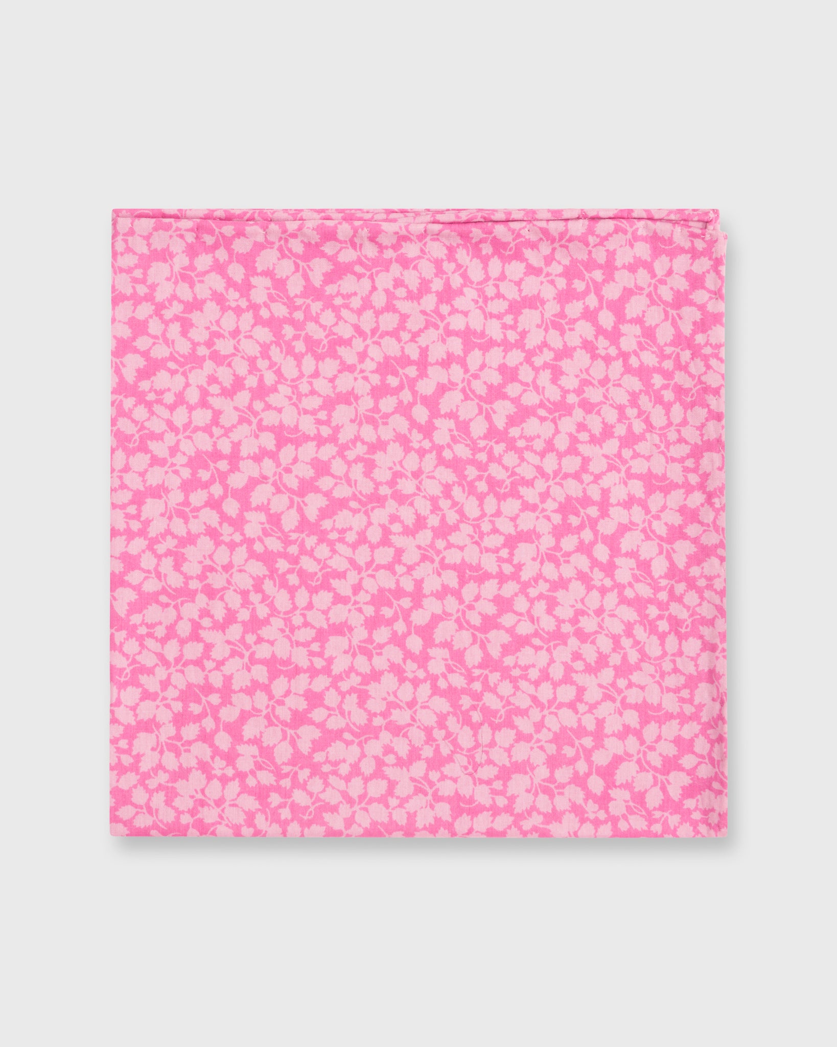 Cotton Print Pocket Square in Pink Glennjade Liberty Fabric
