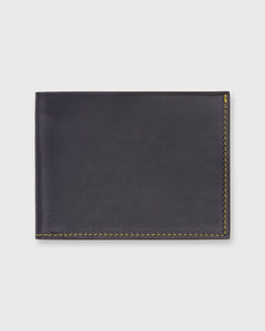 Bi-Fold Wallet in Navy Leather
