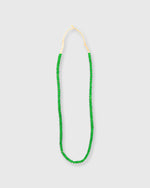 Load image into Gallery viewer, Small African Beads Green Whiteheart