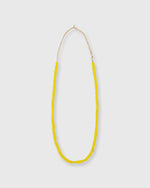 Load image into Gallery viewer, Small African Beads Yellow Whiteheart