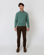 Load image into Gallery viewer, Classic Crewneck Sweater in Lovat Cashmere