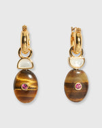 Load image into Gallery viewer, Chauvet Earrings in Brown