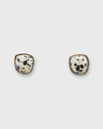 Load image into Gallery viewer, Bay Stud Earrings in Dalmatian