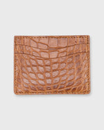 Load image into Gallery viewer, Card Holder in Cognac Matte Alligator
