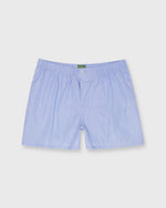 Load image into Gallery viewer, Button-Front Boxer Short in Blue End-On-End