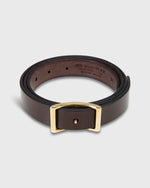 Load image into Gallery viewer, 1&quot; Reversible Conroy Belt in Chocolate Brown Bridle
