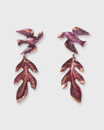 Load image into Gallery viewer, Plum Aija Earrings in Plum