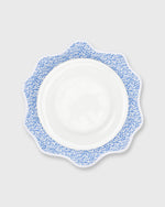Load image into Gallery viewer, Scallop Edge Placemat in Blue/White Glenjade Liberty Fabric