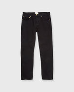 Load image into Gallery viewer, Slim Straight Jean in Black Garment-Dyed Denim
