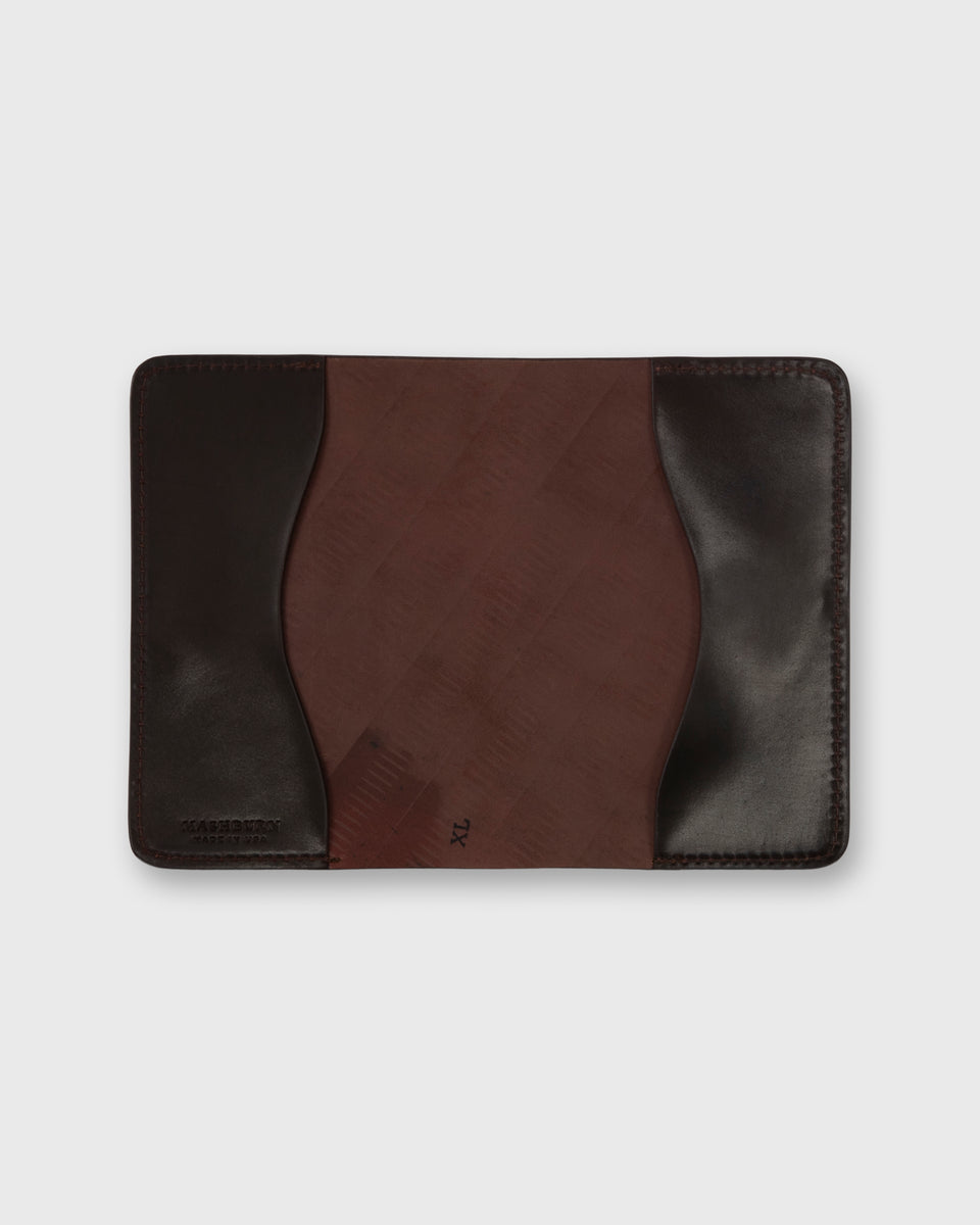 Passport Holder in Dark Brown Cordovan | Shop Mashburn