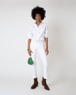 Load image into Gallery viewer, Heart Pouch in Green Leather