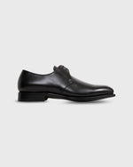 Load image into Gallery viewer, Two-Eyelet Gibson in Black Calfskin