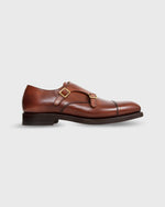 Load image into Gallery viewer, Double Monk Strap in Autumn Brown Calfskin
