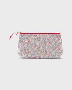 Coated Small Cosmetic Bag in Katie & Millie Liberty Fabric
