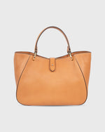 Load image into Gallery viewer, Annalisa Satchel Bag in Tan Leather