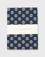 Load image into Gallery viewer, Bandana in Navy/Orange Farringdon Liberty Fabric