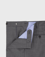 Load image into Gallery viewer, Dress Trouser in Mid-Grey Wool Hopsack